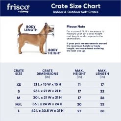 Frisco Indoor & Outdoor 3-Door Collapsible Soft-Sided Dog & Small Pet Crate -Pet Dog Supplies Shop 105036 PT2. AC SS1800 V1667227179