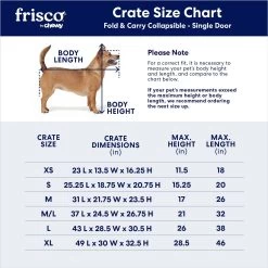 Frisco Heavy Duty Fold & Carry Single Door Collapsible Wire Dog Crate 9 Frisco Heavy Duty Fold & Carry Single Door Collapsible Wire Dog Crate -Pet Dog Supplies Shop 109783 PT2. AC SS1800 V1667228771