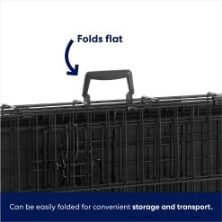 Frisco Heavy Duty Fold & Carry Double Door Collapsible Wire Dog Crate -Pet Dog Supplies Shop 109789 PT5. AC SS1800 V1667228785