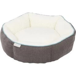 Frisco Sherpa Hexagon Bolster Cat & Dog Bed -Pet Dog Supplies Shop 144813 PT2. AC SS1800 V1566404009
