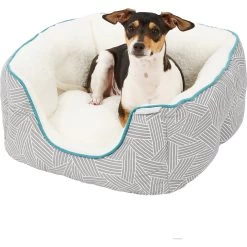 Frisco Square Deep Bolster Cat & Dog Bed -Pet Dog Supplies Shop 144829 PT4. AC SS1800 V1578442895