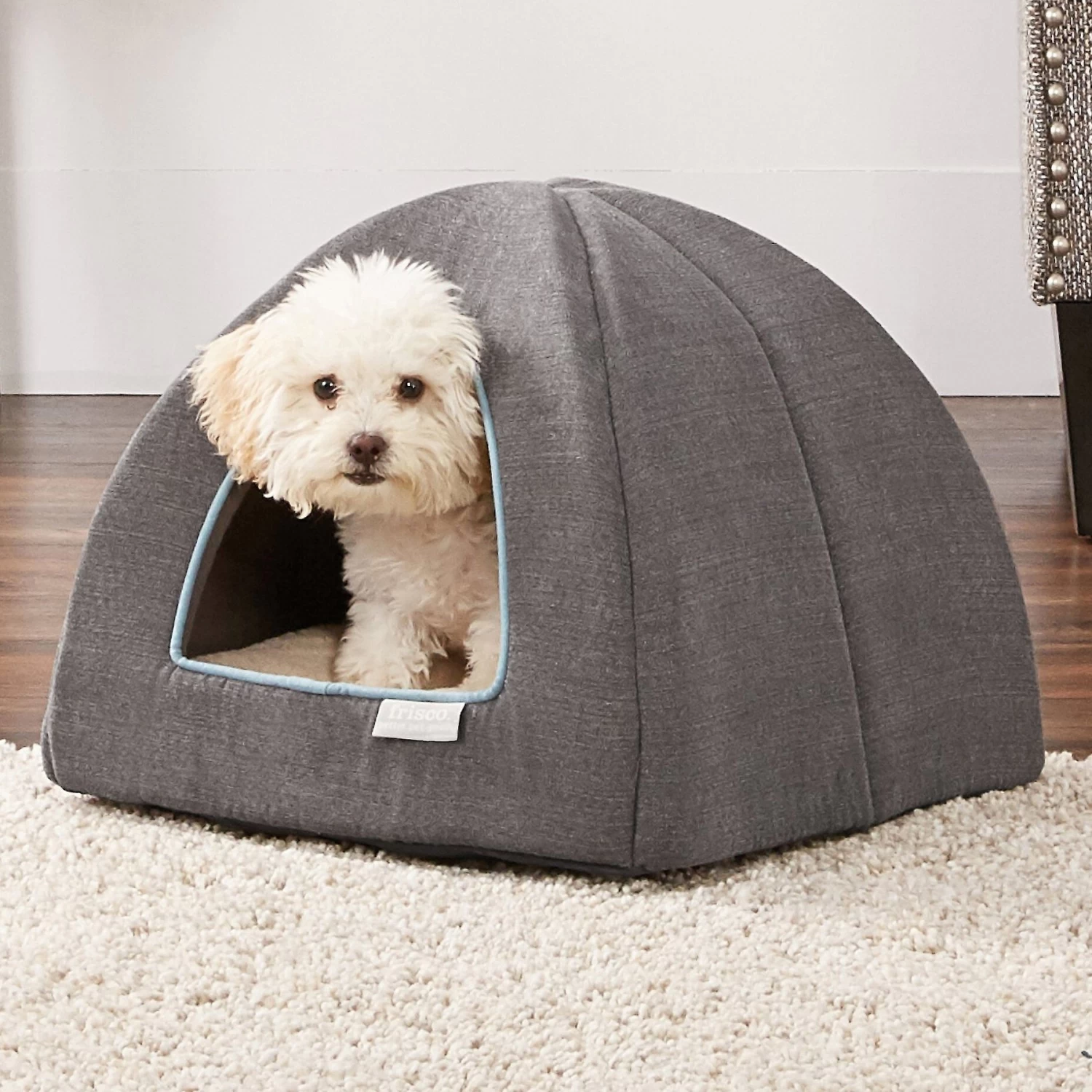 Frisco Igloo Covered Cat & Dog Bed 1 Frisco Igloo Covered Cat & Dog Bed
