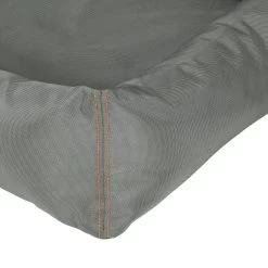 Frisco Rectangular Bolster Dog Bed W/Removable Cover, Dark Gray -Pet Dog Supplies Shop 144865 PT5. AC SS1800 V1578443428