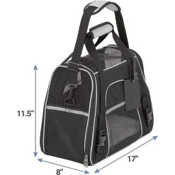 Frisco Basic Dog & Cat Carrier Bag, Black -Pet Dog Supplies Shop 144985 PT3. AC SS1800 V1569025506