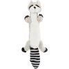 Frisco Raccoon Skinny Plush Squeaky Dog Toy