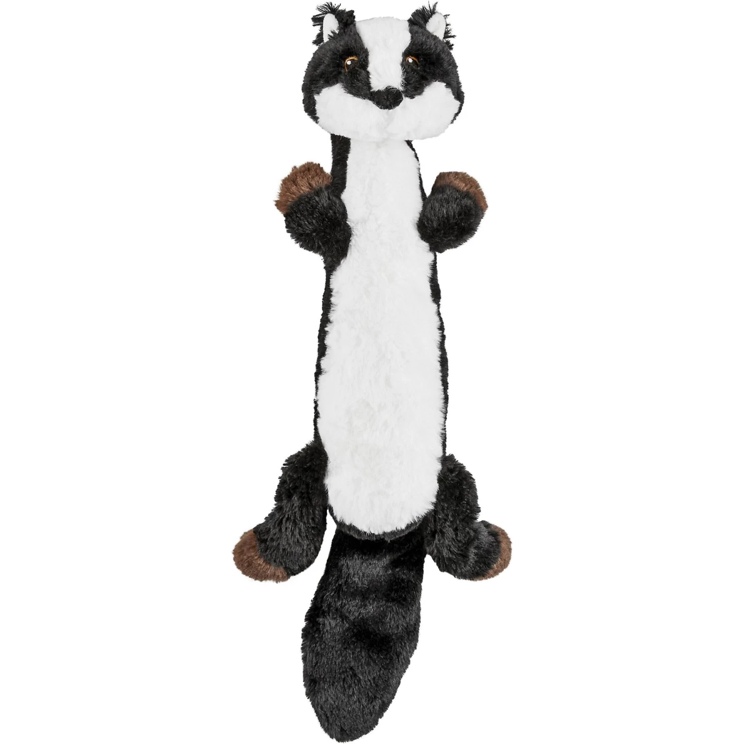 Frisco Skunk Skinny Plush Squeaky Dog Toy 1 Frisco Skunk Skinny Plush Squeaky Dog Toy