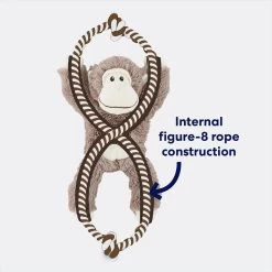 Frisco Monkey Plush With Rope Squeaky Dog Toy 7 Frisco Monkey Plush With Rope Squeaky Dog Toy -Pet Dog Supplies Shop 147067 PT2. AC SS1800 V1678723896