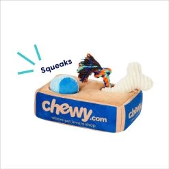 Frisco Chewy Box Hide & Seek Puzzle Plush Squeaky Dog Toy -Pet Dog Supplies Shop 152808 PT3. AC SS1800 V1695671029