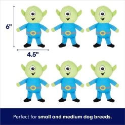 Frisco Flying Saucer & Aliens Hide & Seek Puzzle Plush Squeaky Dog Toy -Pet Dog Supplies Shop 152812 PT2. AC SS1800 V1691776643