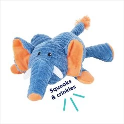 Frisco Corduroy Plush Squeaking Elephant Dog Toy -Pet Dog Supplies Shop 152830 PT2. AC SS1800 V1692020083