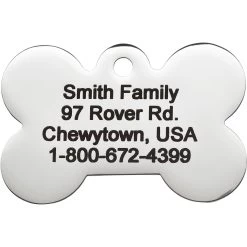Frisco Personalized Dog ID Tag, Bone -Pet Dog Supplies Shop 152994 PT3. AC SS1800 V1559856736