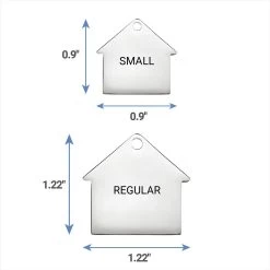 Frisco Stainless Steel Personalized Dog ID Tag, Dog House -Pet Dog Supplies Shop 153000 PT6. AC SS1800 V1541090216