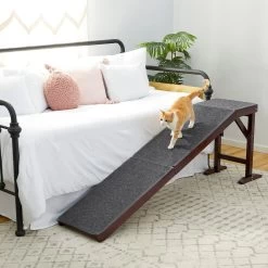 Frisco Deluxe Wooden Carpeted Cat & Dog Ramp -Pet Dog Supplies Shop 156784 PT4. AC SS1800 V1579102085