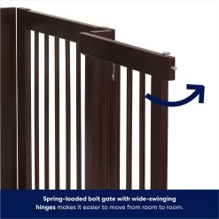 Frisco Deluxe Configurable 4-Panel Wood Dog Gate -Pet Dog Supplies Shop 156793 PT4. AC SS1800 V1666119140