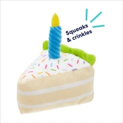 Frisco Birthday Cake Slice Plush Squeaky Dog Toy 8 Frisco Birthday Cake Slice Plush Squeaky Dog Toy -Pet Dog Supplies Shop 162906 PT2. AC SS1800 V1695659151