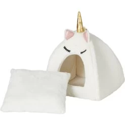 Frisco Novelty Unicorn Covered Cat & Dog Bed -Pet Dog Supplies Shop 165337 PT2. AC SS1800 V1568211478