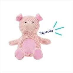 Frisco Pig Textured Plush Squeaky Dog Toy -Pet Dog Supplies Shop 174695 PT2. AC SS1800 V1695671000