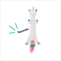 Frisco Unicorn Skinny Plush Squeaky Dog Toy -Pet Dog Supplies Shop 174713 PT2. AC SS1800 V1695670691