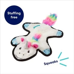 Frisco Unicorn Stuffing-Free Flat Plush Squeaky Dog Toy -Pet Dog Supplies Shop 174737 PT2. AC SS1800 V1695670697