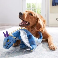 Frisco Mythical Mates Bluefoot The Blue Dragon Plush Squeaky Dog Toy -Pet Dog Supplies Shop 204487 PT2. AC SS1800 V1583271230