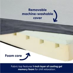 Frisco Cooling Orthopedic Pillow Dog Bed W/Removable Cover -Pet Dog Supplies Shop 210223 PT3. AC SS1800 V1700243663