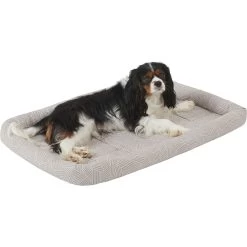 Frisco Gray Basket Weave Dog Crate Mat -Pet Dog Supplies Shop 210233 PT2. AC SS1800 V1657656293