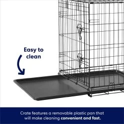 Frisco Heavy Duty Fold & Carry Double Door Collapsible Wire Dog Crate & Mat Kit -Pet Dog Supplies Shop 212618 PT4. AC SS1800 V1667227171