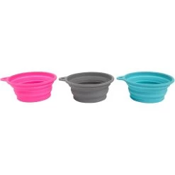 Frisco Silicone Collapsible Travel Bowl Set