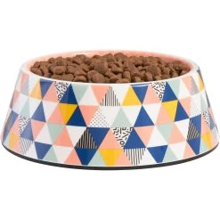 Frisco Colorful Geometric Melamine Bowl 9 Frisco Colorful Geometric Melamine Bowl -Pet Dog Supplies Shop 216054 PT2. AC SS1800 V1591020749
