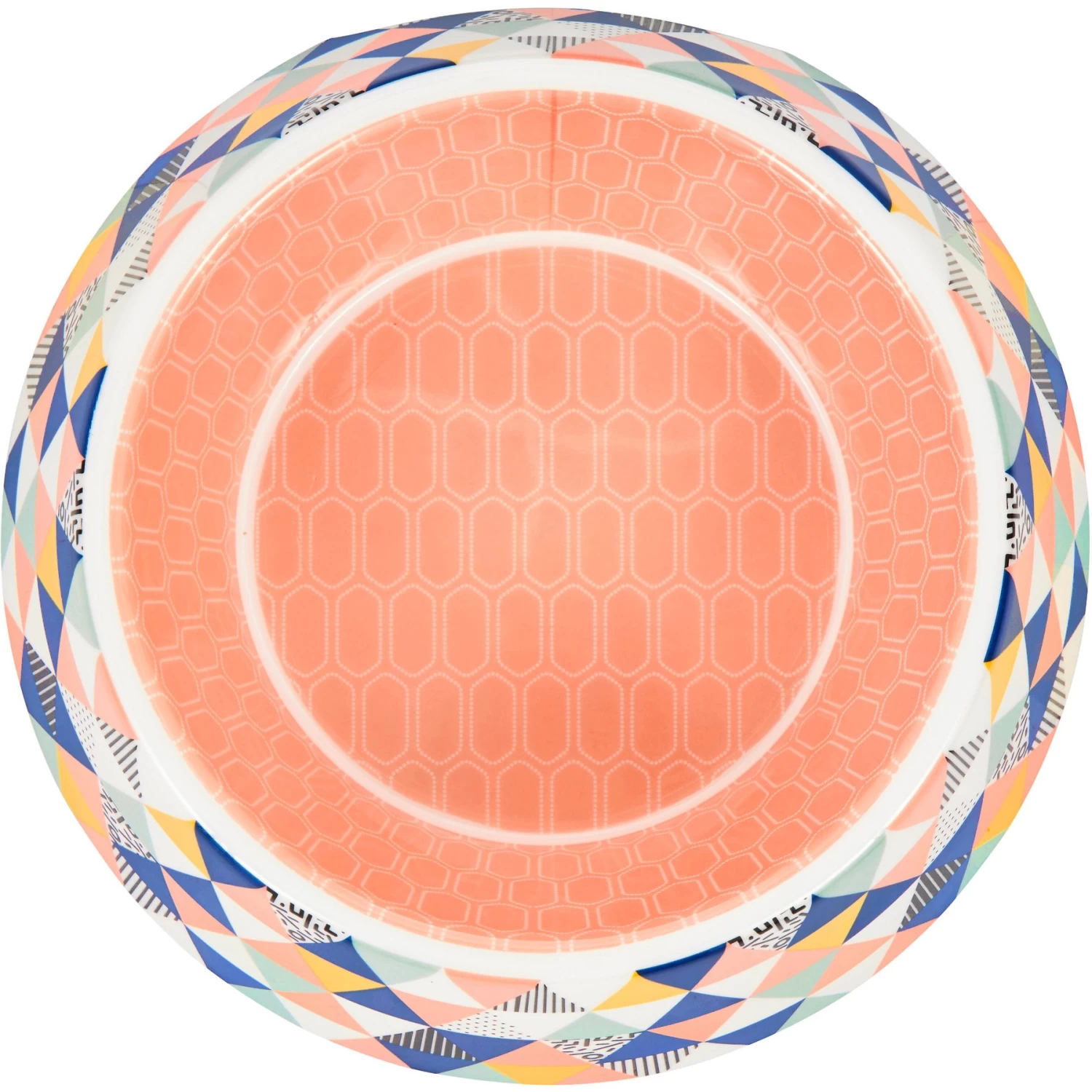 Frisco Colorful Geometric Melamine Bowl 4 Frisco Colorful Geometric Melamine Bowl - Image 4