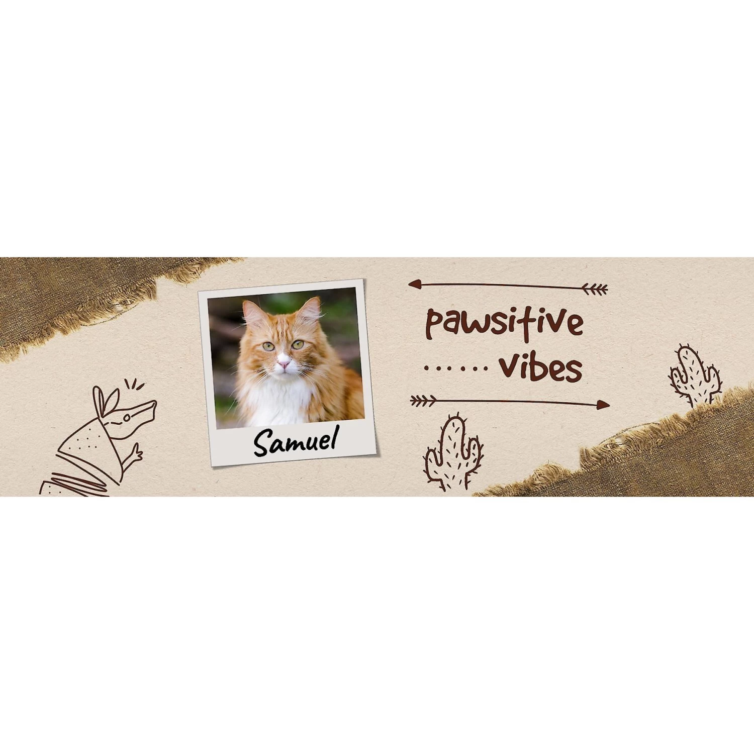 Frisco Double Walled "Pawsitive Vibes" Personalized Tumbler 2 Frisco Double Walled "Pawsitive Vibes" Personalized Tumbler - Image 2