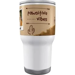 Frisco Double Walled "Pawsitive Vibes" Personalized Tumbler 8 Frisco Double Walled "Pawsitive Vibes" Personalized Tumbler -Pet Dog Supplies Shop 219776 PT3. AC SS1800 V1594392357