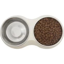 Frisco Stainless Steel Double Dog Bowls With Melamine Stand 7 Frisco Stainless Steel Double Dog Bowls With Melamine Stand -Pet Dog Supplies Shop 232092 PT3. AC SS1800 V1605142922