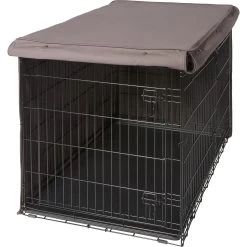 Frisco Crate Cover, Gray -Pet Dog Supplies Shop 234096 PT4. AC SS1800 V1602883282