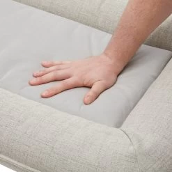 Frisco Orthopedic Personalized Bolster Dog Bed W/Removable Cover, Light Gray -Pet Dog Supplies Shop 234952 PT6. AC SS1800 V1604532413