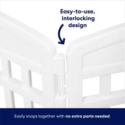 Frisco 8-Panel Plastic Exercise Dog Playpen -Pet Dog Supplies Shop 239693 PT5. AC SS1800 V1671718807