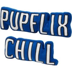 Frisco Zoomies & Chill Pupflix & Chill Plush Squeaky Dog Toy, 2 Count