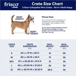 Frisco Heavy Duty All-in-1 Multi-Stage 3 Door Collapsible Wire Dog Crate 14 Frisco Heavy Duty All-in-1 Multi-Stage 3 Door Collapsible Wire Dog Crate -Pet Dog Supplies Shop 247915 PT6. AC SS1800 V1611872180