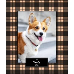 Frisco Plaid Sherpa Fleece Personalized Blanket -Pet Dog Supplies Shop 249395 PT2. AC SS1800 V1601631060