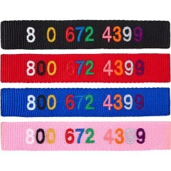 Frisco Solid Nylon Personalized Martingale Dog Collar -Pet Dog Supplies Shop 249561 PT2. AC SS1800 V1603470711