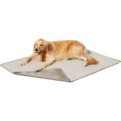 Frisco Faux Linen Personalized Dog & Cat Blanket, Beige, Large -Pet Dog Supplies Shop 252621 PT1. AC SS1800 V1604675108