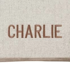 Frisco Faux Linen Personalized Dog & Cat Blanket, Beige, Large -Pet Dog Supplies Shop 252621 PT4. AC SS1800 V1604701616