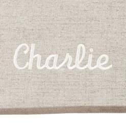 Frisco Faux Linen Personalized Dog & Cat Blanket, Beige, Large -Pet Dog Supplies Shop 252621 PT5. AC SS1800 V1604701024