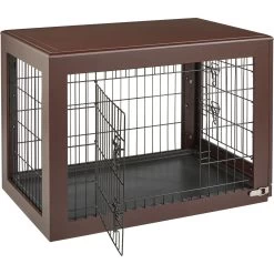 Frisco Double Door Furniture Style Dog Crate, Brown 9 Frisco Double Door Furniture Style Dog Crate, Brown -Pet Dog Supplies Shop 253033 PT5. AC SS1800 V1617037698