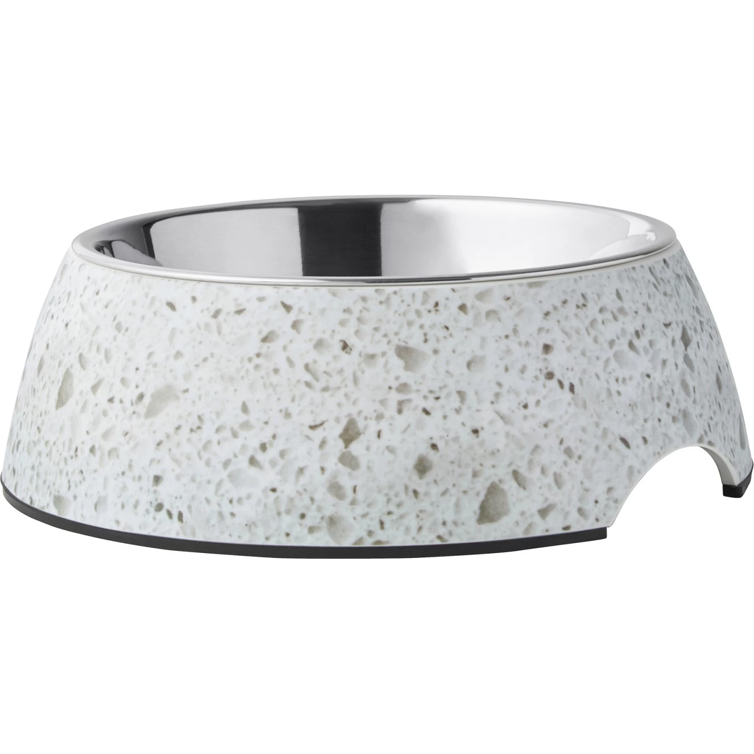 Frisco Quartz Design Stainless Steel Dog & Cat Bowl 1 Frisco Quartz Design Stainless Steel Dog & Cat Bowl