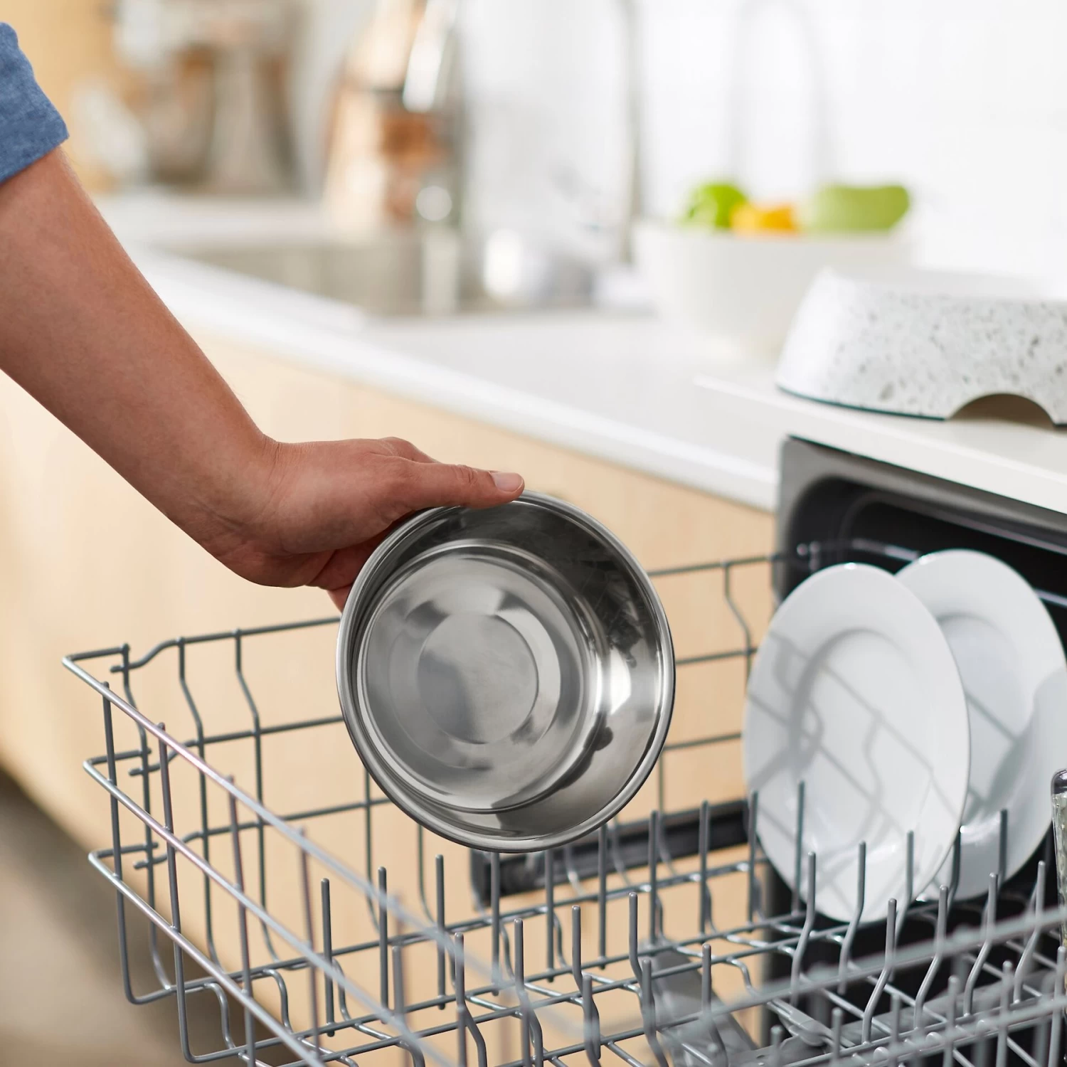 Frisco Quartz Design Stainless Steel Dog & Cat Bowl 8 Frisco Quartz Design Stainless Steel Dog & Cat Bowl - Image 8