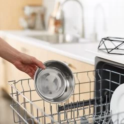 Frisco Elevated Stainless Steel Dog & Cat Bowl With Metal Stand -Pet Dog Supplies Shop 253055 PT7. AC SS1800 V1616595557