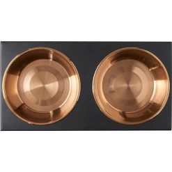Frisco Copper Stainless Steel Elevated Foldable Double Dog & Cat Bowls -Pet Dog Supplies Shop 253060 PT4. AC SS1800 V1616595727