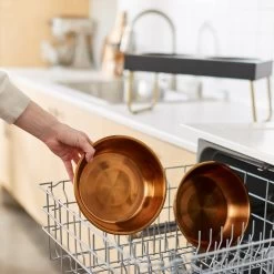 Frisco Copper Stainless Steel Elevated Foldable Double Dog & Cat Bowls -Pet Dog Supplies Shop 253060 PT7. AC SS1800 V1616595568