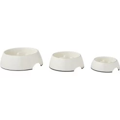 Frisco Melamine Slow Feed Dog & Cat Bowl With Gold Trim -Pet Dog Supplies Shop 253066 PT6. AC SS1800 V1616597866